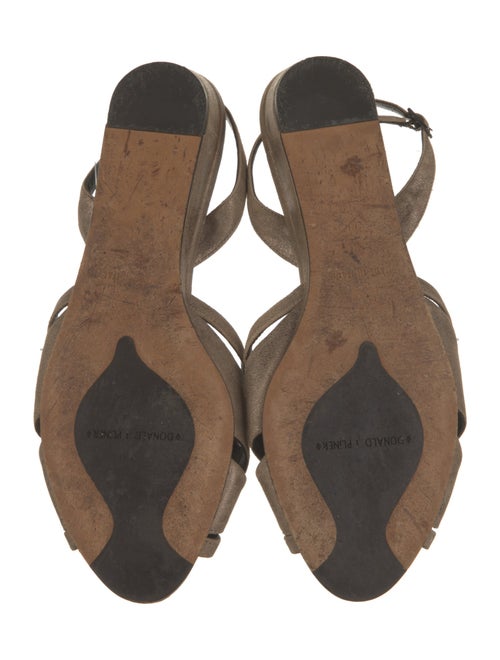 Donald Pliner Suede Slingback Sandals