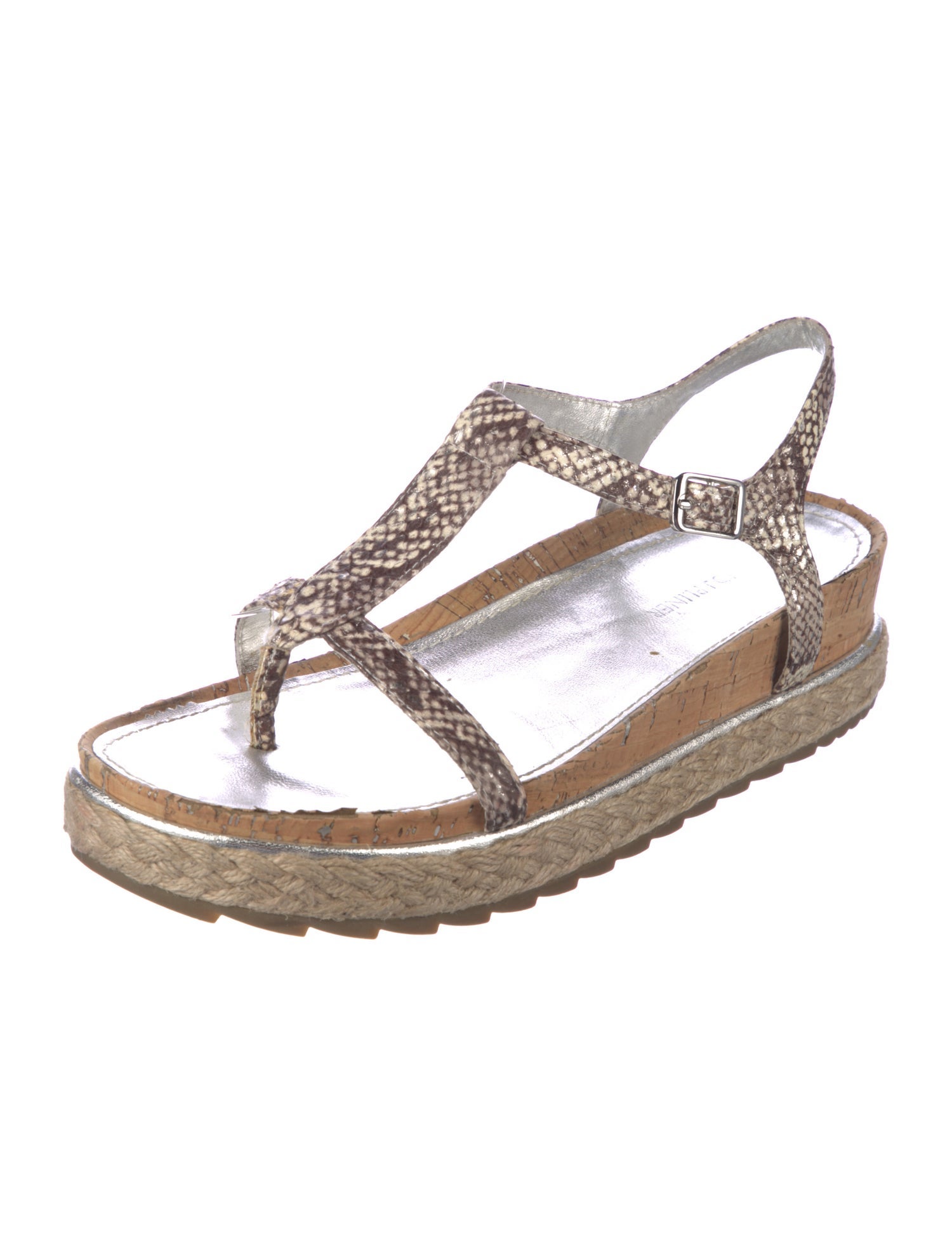 Donald Pliner T-Strap Sandals
