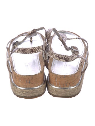 Donald Pliner T-Strap Sandals