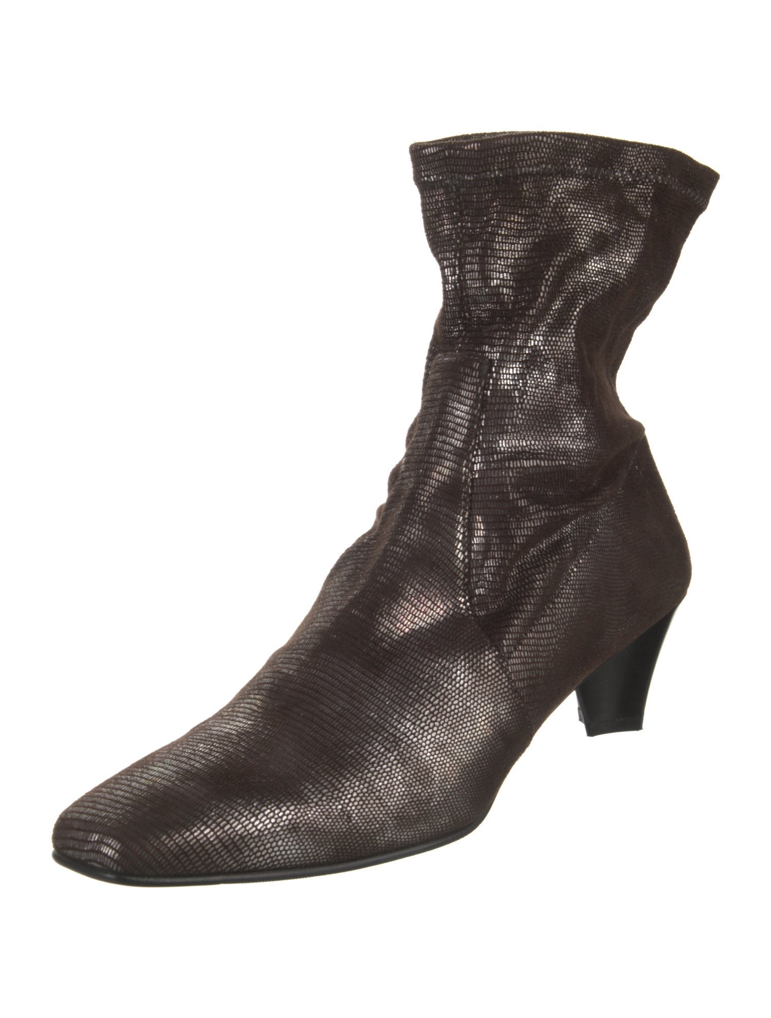 Donald Pliner Leather Combat Boots