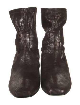 Donald Pliner Leather Combat Boots