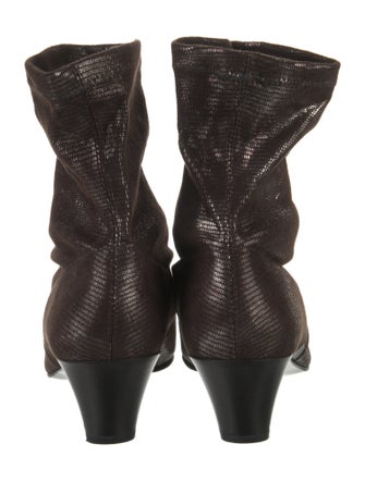 Donald Pliner Leather Combat Boots