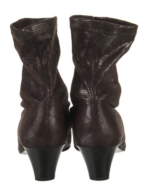 Donald Pliner Leather Combat Boots