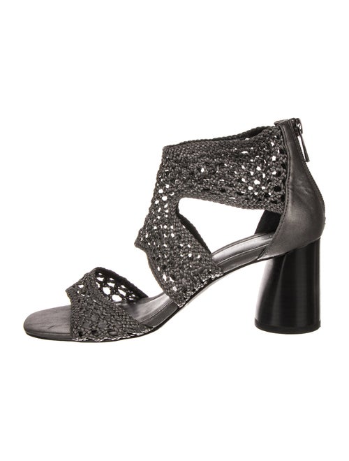 Donald Pliner Leather Animal Print Gladiator Sandals