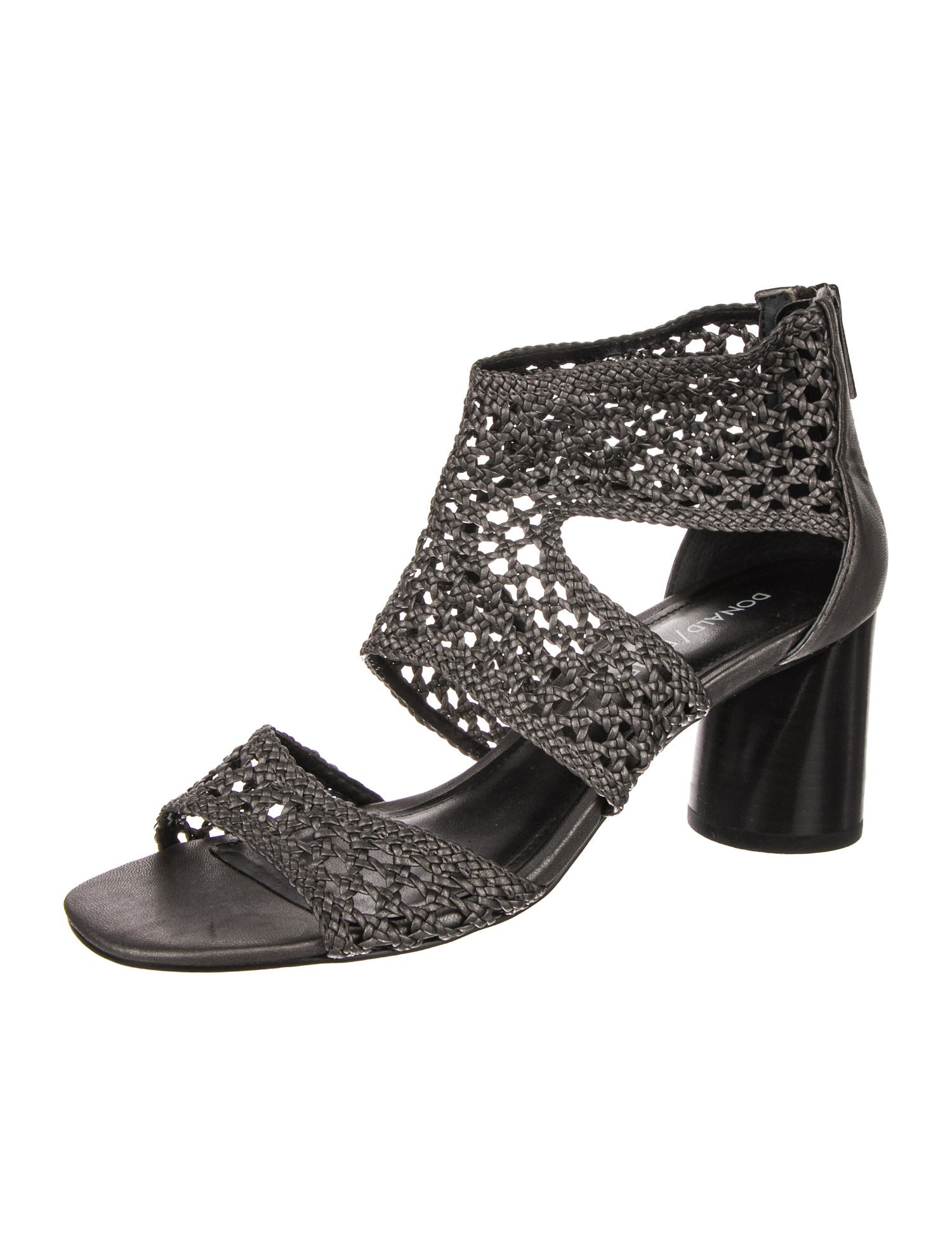 Donald Pliner Leather Animal Print Gladiator Sandals