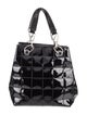 Donald Pliner Patent Leather Top Handle Bag