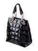 Donald Pliner Patent Leather Top Handle Bag