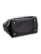 Donald Pliner Patent Leather Top Handle Bag