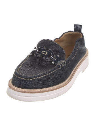 Donald Pliner Denim Loafers