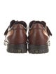 Donald Pliner Leather Colorblock Pattern Loafer Sneakers