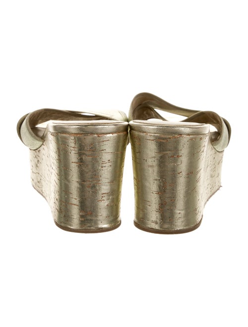 Donald Pliner Leather Slides