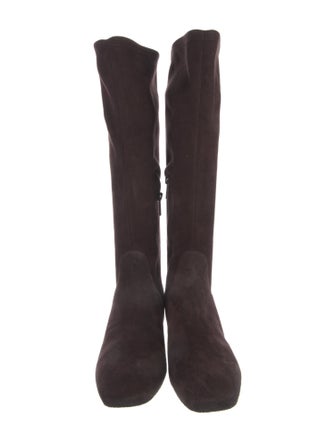 Donald Pliner Suede Riding Boots
