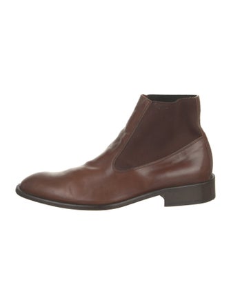 Donald Pliner Leather Chelsea Boots