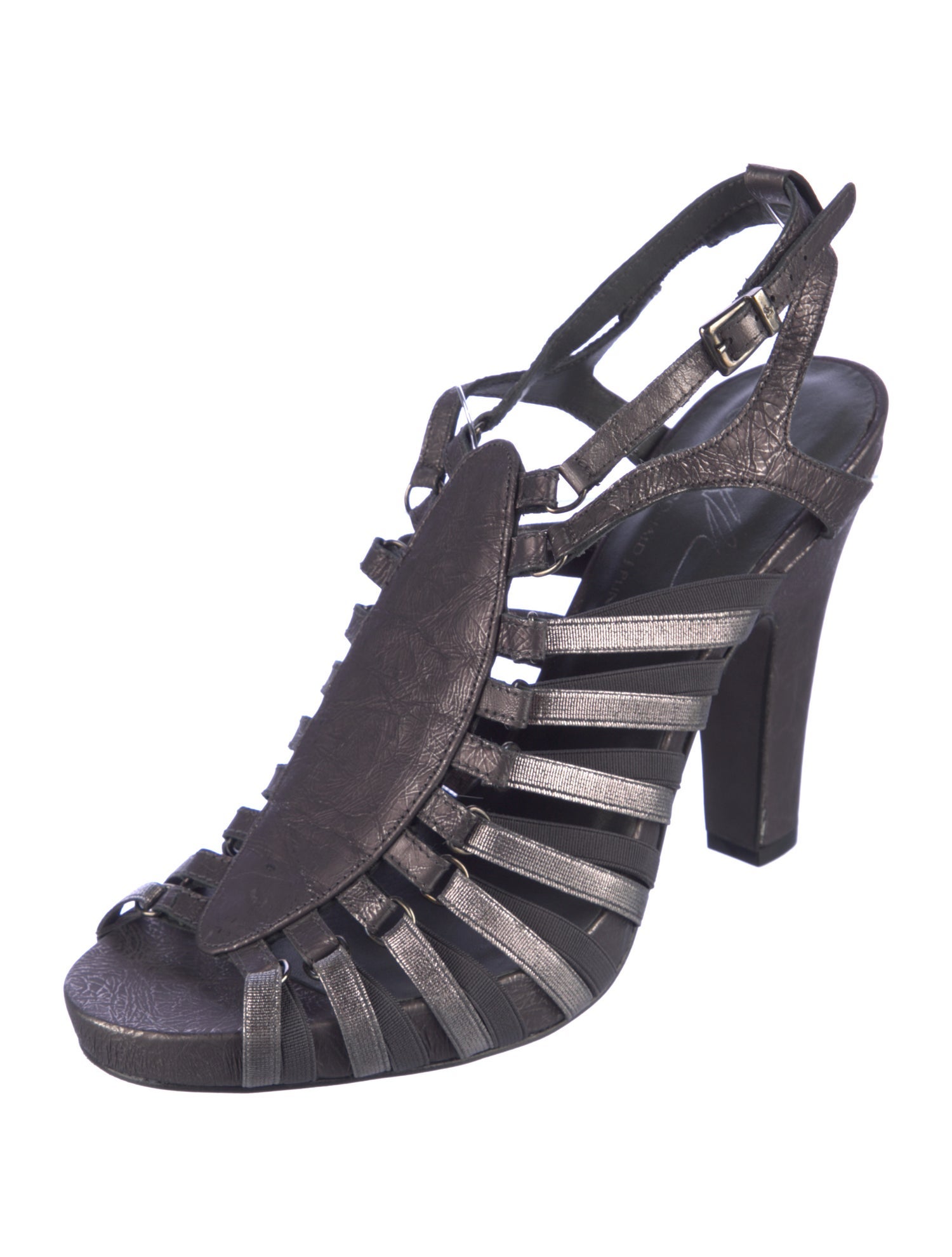 Donald Pliner Leather Slingback Sandals