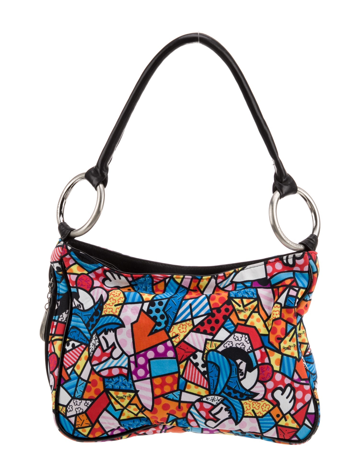 Donald Pliner Neoprene Shoulder Bag