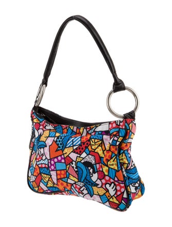 Donald Pliner Neoprene Shoulder Bag