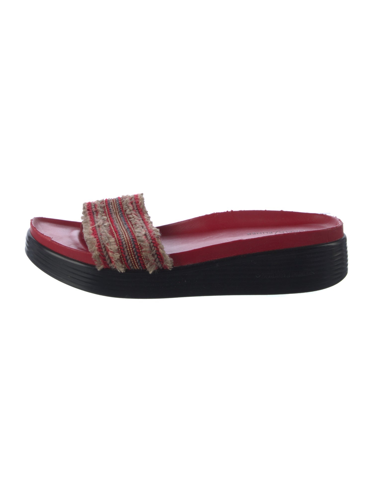 Donald Pliner Beaded Accents Slides