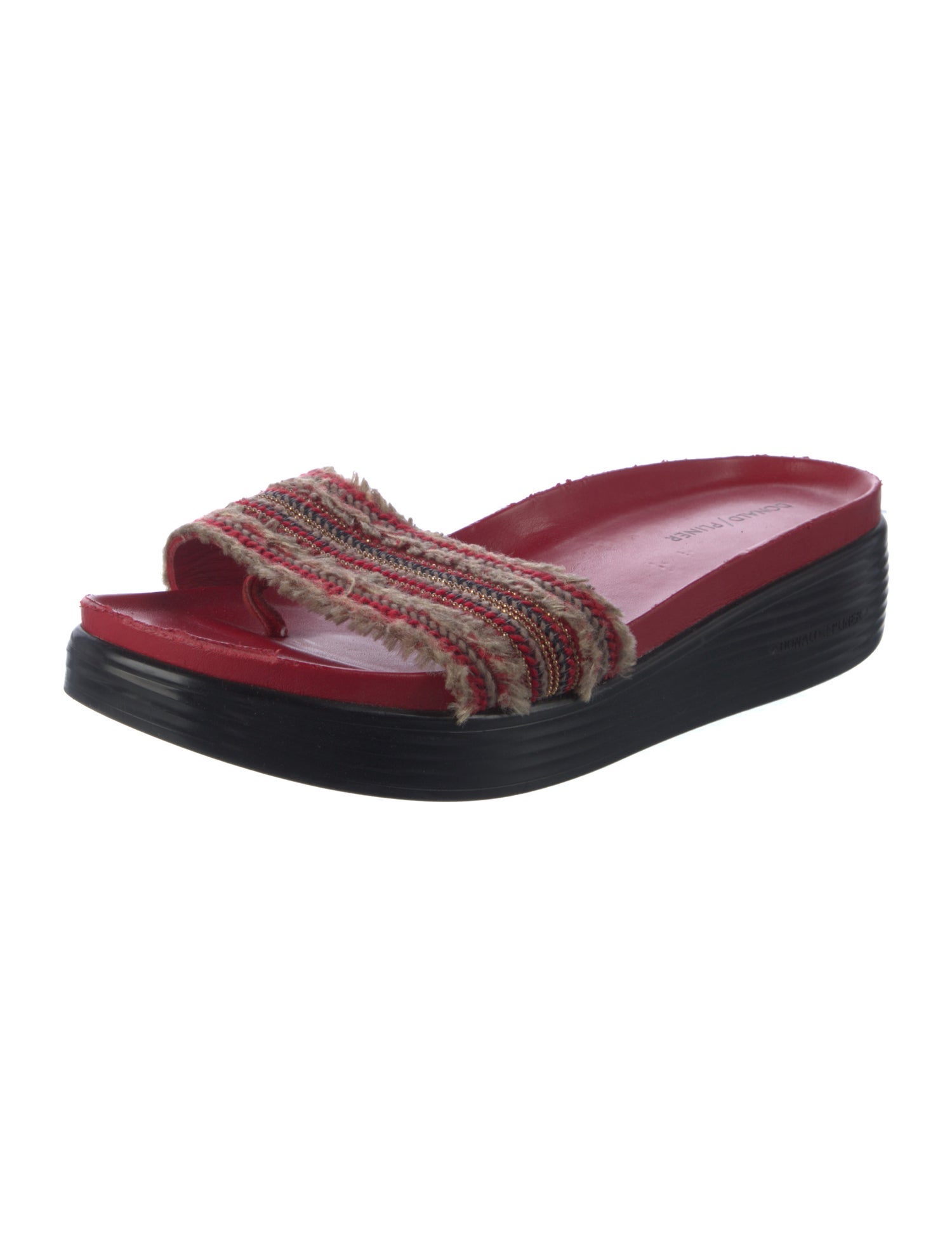 Donald Pliner Beaded Accents Slides