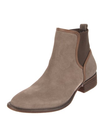Donald Pliner Suede Chelsea Boots