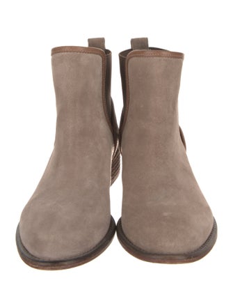 Donald Pliner Suede Chelsea Boots
