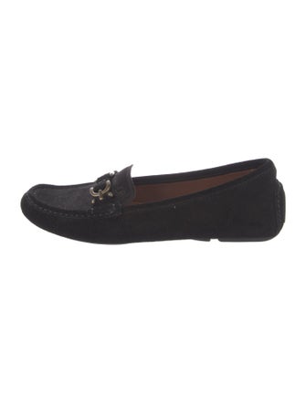 Donald Pliner Suede Loafers