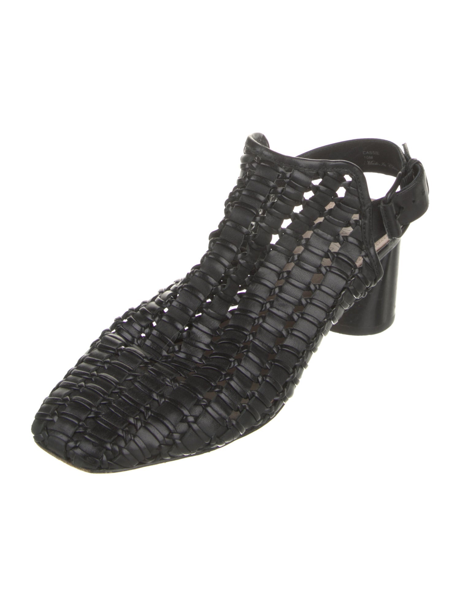 Donald Pliner Leather Slingback Pumps