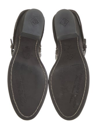 Donald Pliner Embossed Leather Patterned Western Boots