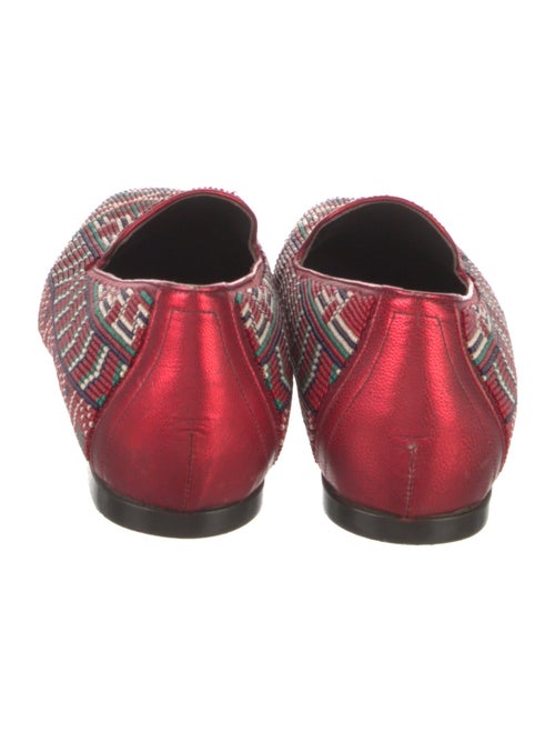 Donald Pliner Leather Printed Loafers