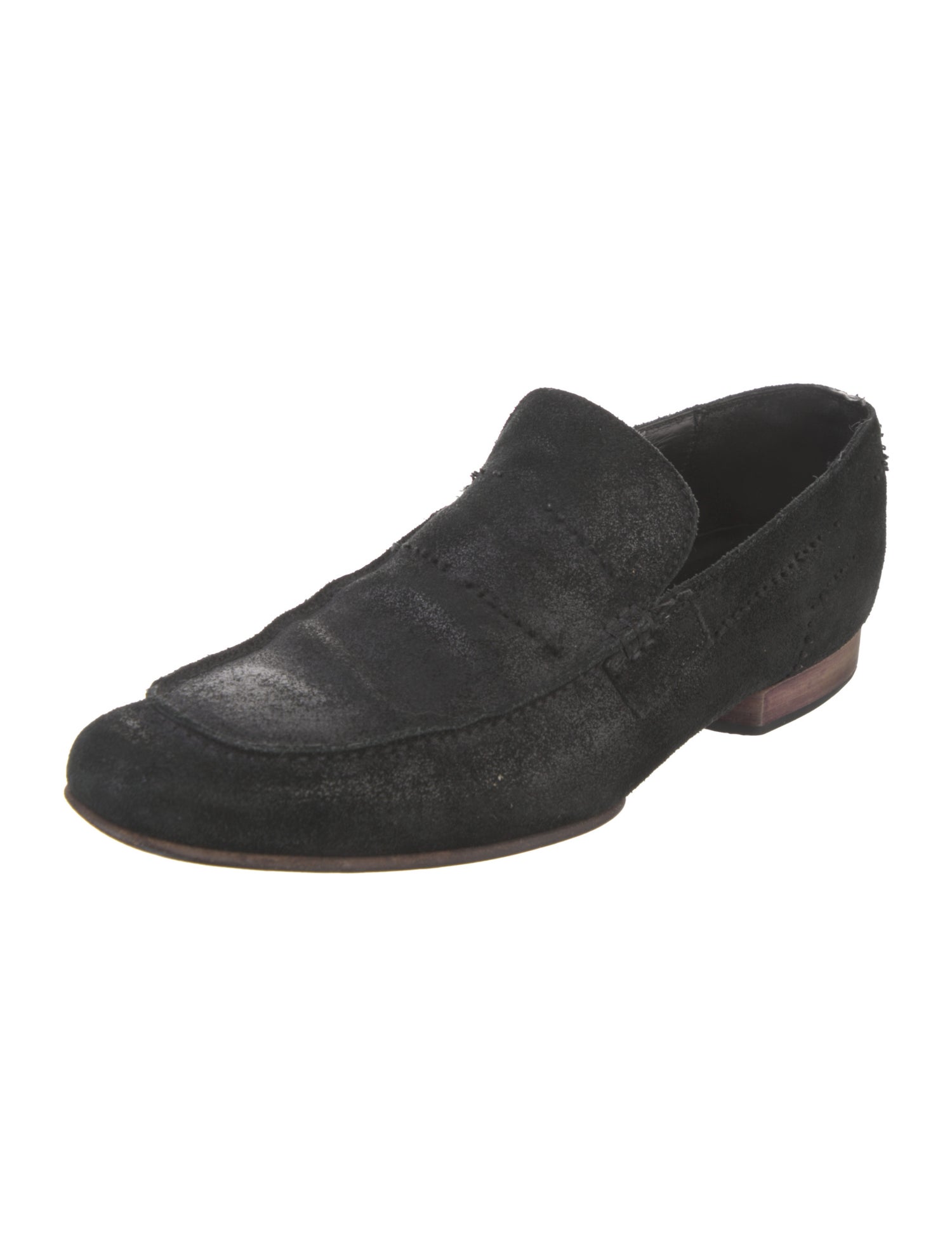 Donald Pliner Suede Loafers