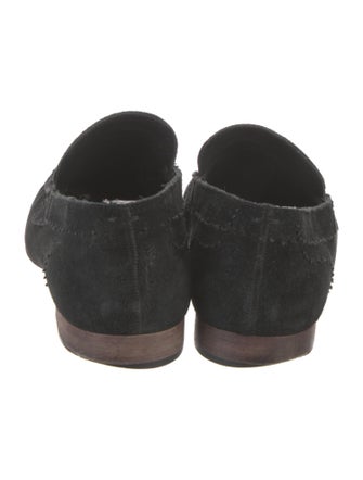Donald Pliner Suede Loafers