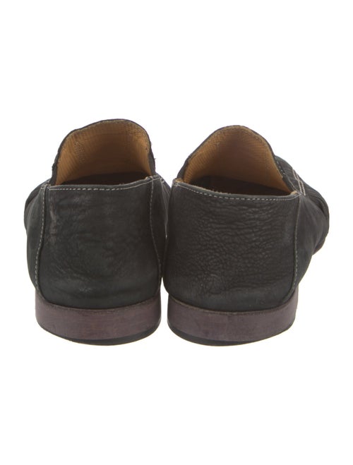 Donald Pliner Suede Cutout Accent Loafers