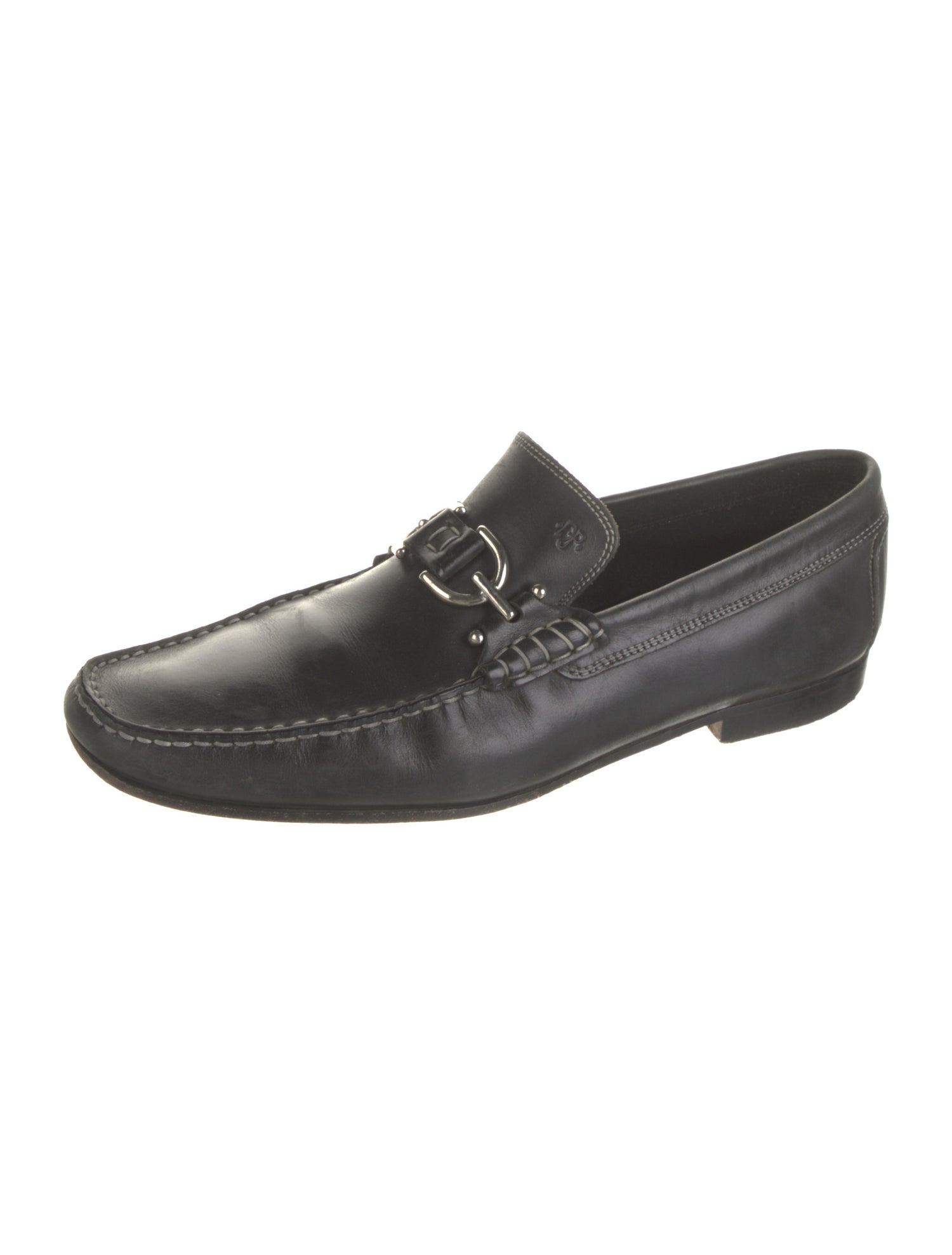 Donald Pliner Leather Dress Loafers