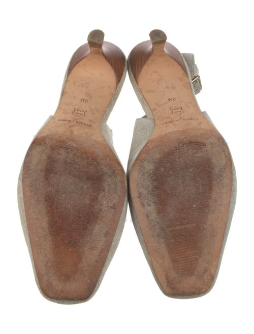 Donald Pliner Leather Slingback Pumps