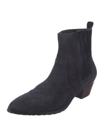 Donald Pliner Suede Chelsea Boots