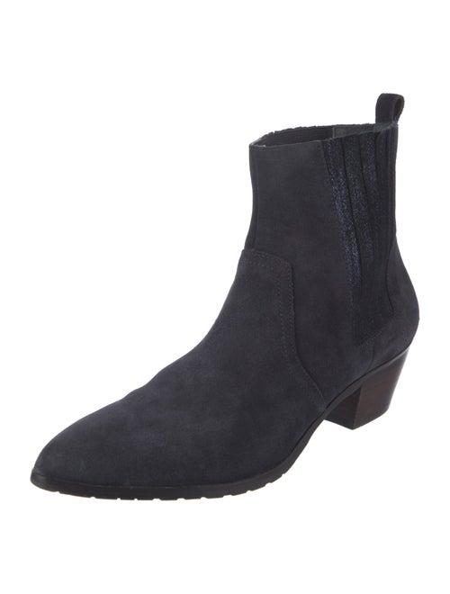 Donald Pliner Suede Chelsea Boots