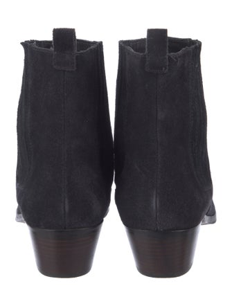 Donald Pliner Suede Chelsea Boots