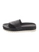 Donald Pliner Leather Slides