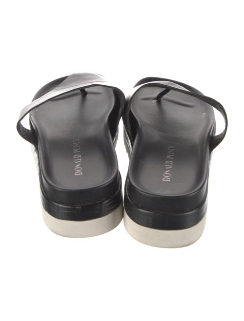 Donald Pliner Leather Slides