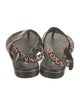 Donald Pliner Ponyhair Animal Print Slingback Sandals