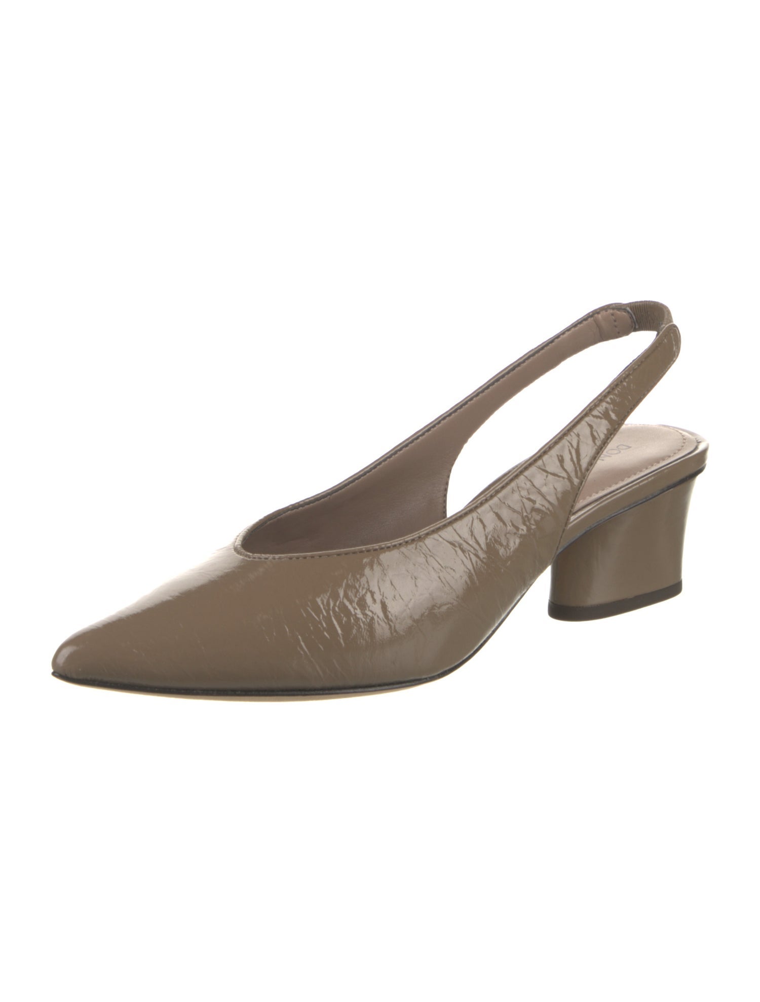 Donald Pliner Leather Slingback Pumps