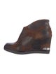 Donald Pliner Suede Animal Print Boots
