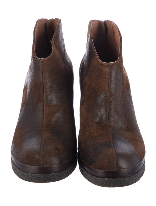 Donald Pliner Suede Animal Print Boots