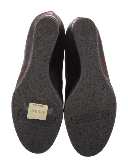 Donald Pliner Suede Animal Print Boots