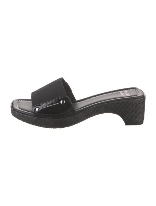 Donald Pliner Leather Slides