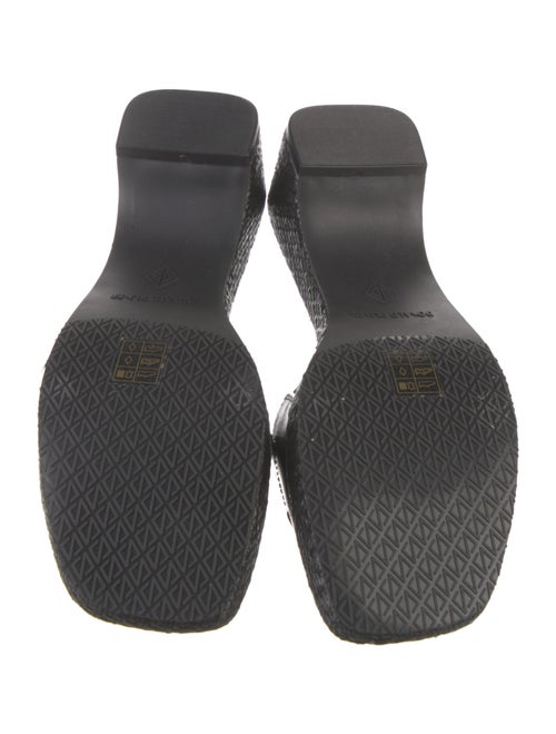 Donald Pliner Leather Slides