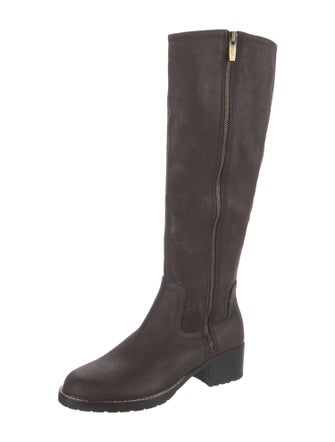 Donald Pliner Suede Riding Boots
