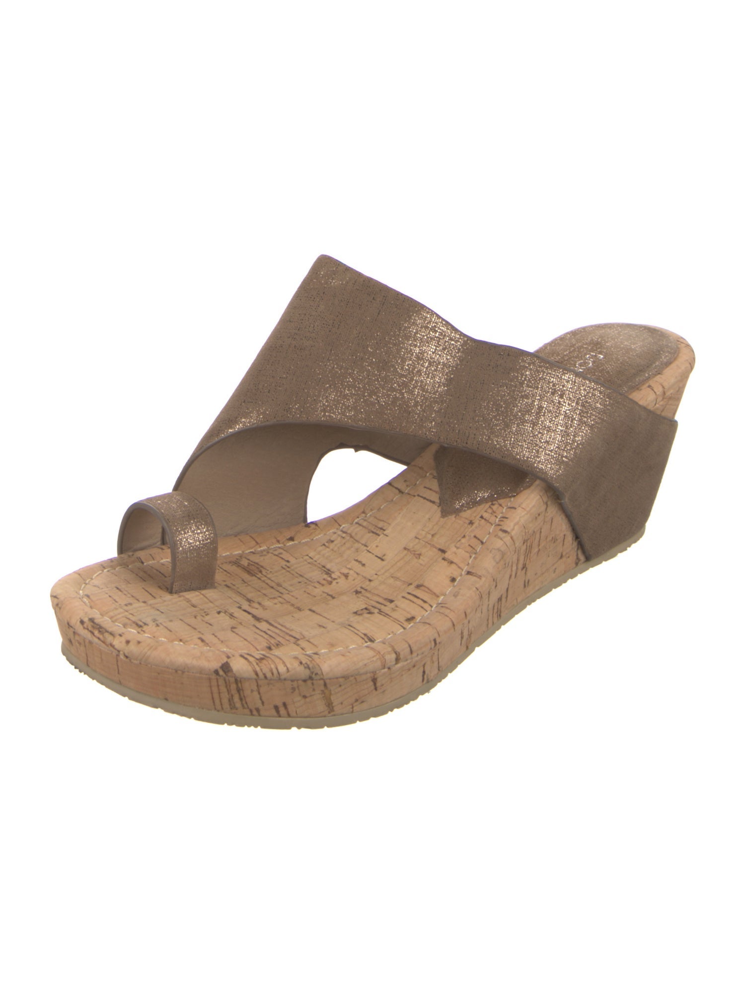 Donald Pliner Suede Slides