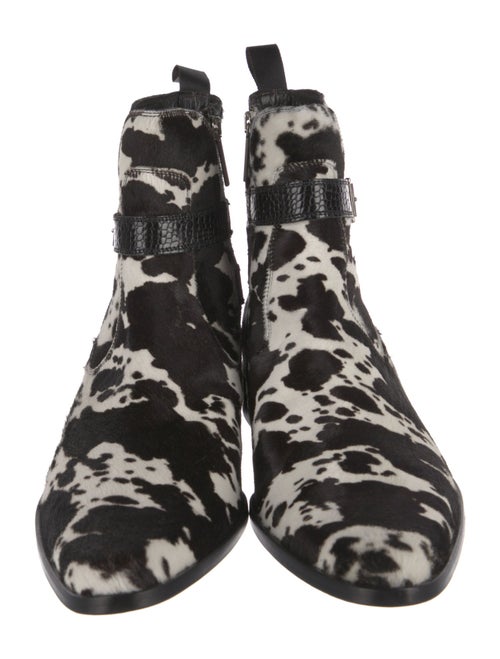 Donald Pliner Ponyhair Animal Print Boots