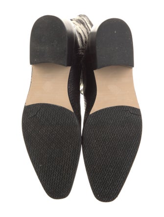 Donald Pliner Ponyhair Animal Print Western Boots