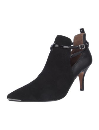 Donald Pliner Suede D'Orsay Pumps